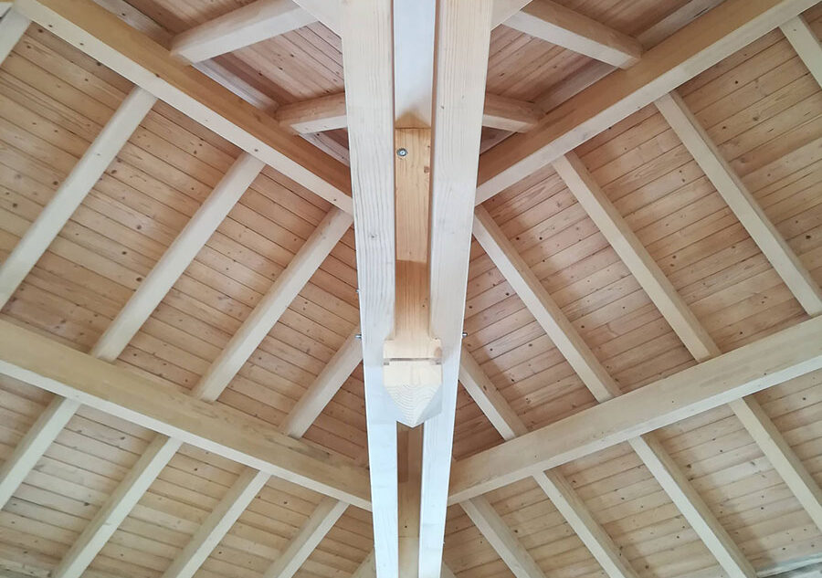 structuri de acoperis lemn